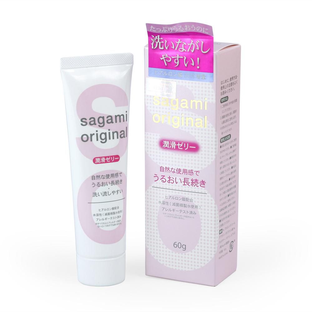 Kem Bôi Trơn Khi Quan Hệ Của Nhật Bản Sagami 60g - Không Mùi Không Vị - Gốc Nước Dễ Rửa Sạch - Tặng Kèm Gel Jex Nhật - Hàng Chính Hãng 100% - Che Tên Sản Phẩm