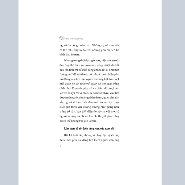 Đọc Vị Tâm Lý Đàn Ông