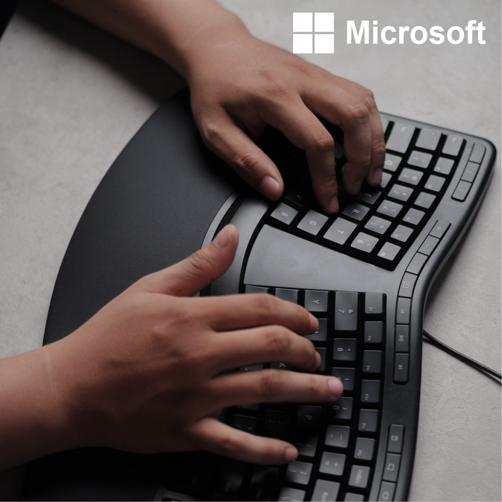 Bàn Phím Cao Cấp Microsoft Ergonomic - Hàng Chính Hãng