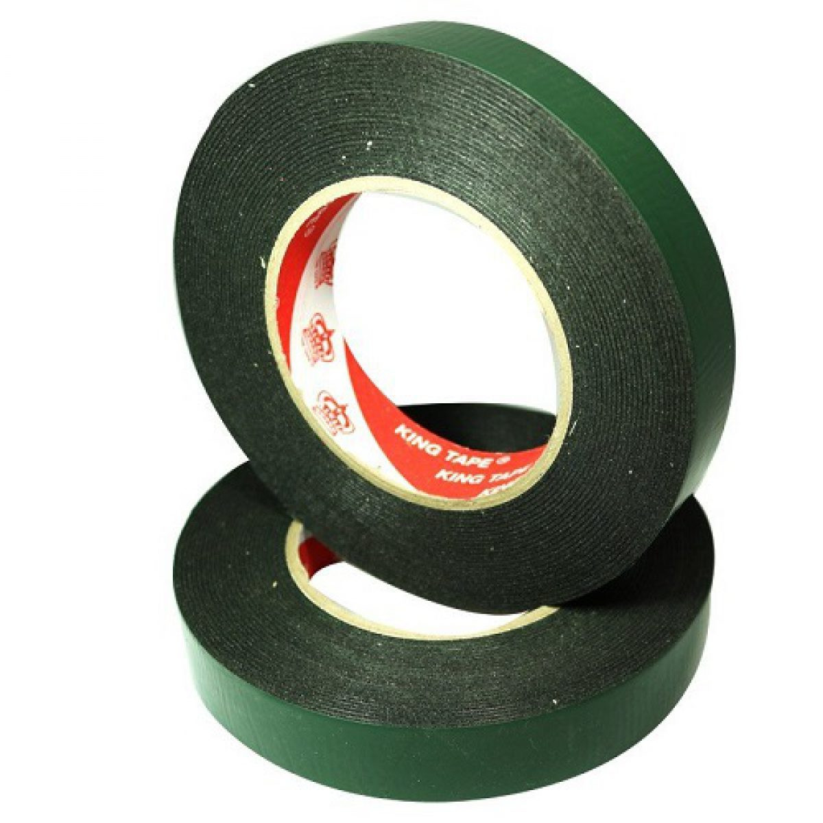 Băng keo xốp xanh đen 24mm,10 cuộn/ cây