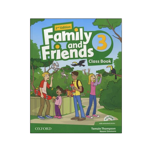 Family and Friends: Level 3: Class Book and multiROM Pack