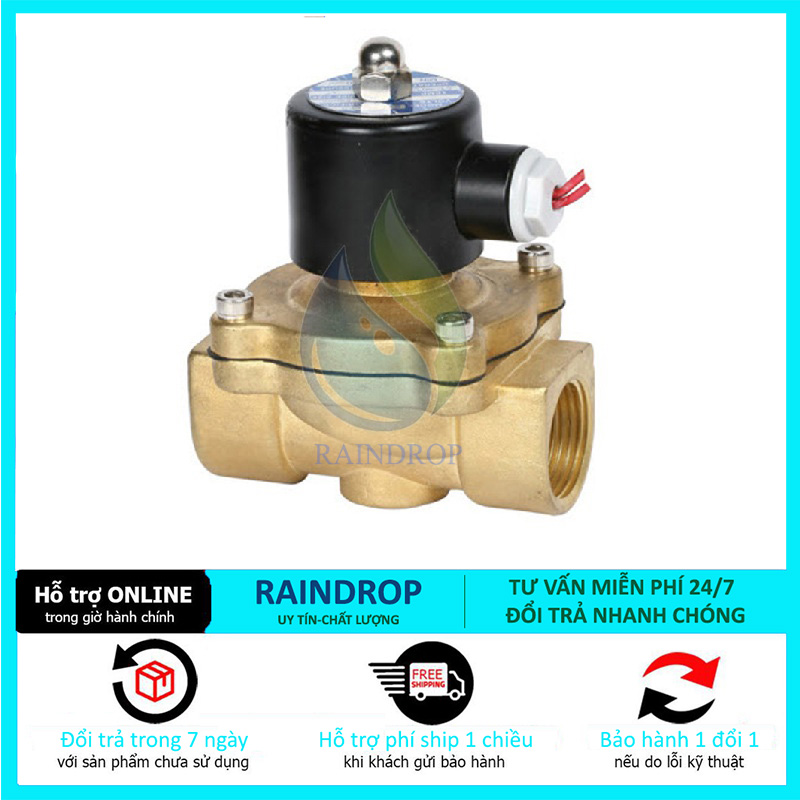 Van điện từ 34mm - 24VAC, 220VAC