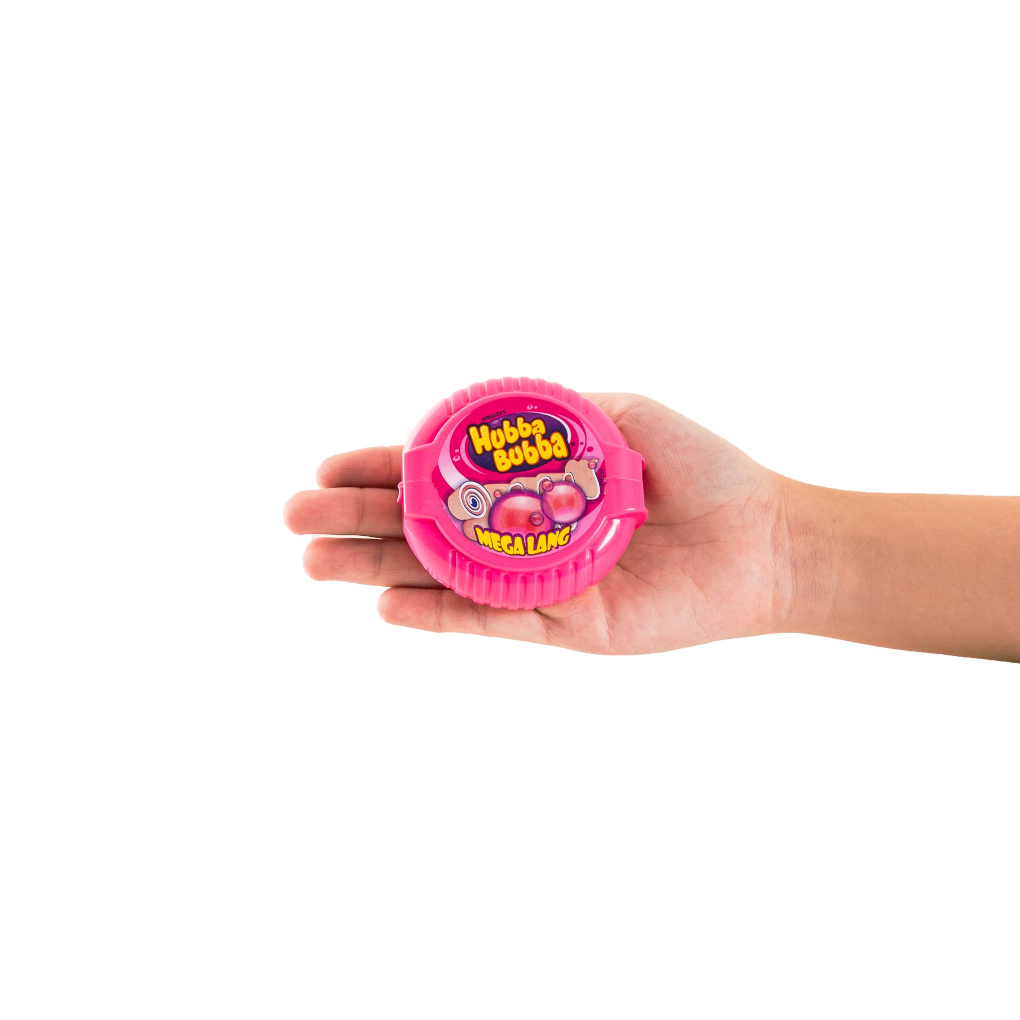 Kẹo gum cuộn siêu dài Hubba Bubba Mega Lang vị Bubblegum (180cm - 56gr)