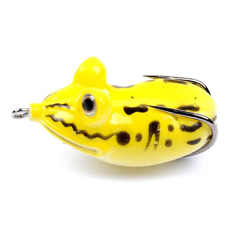 Mồi câu lure mồi nhái giả câu cá lóc cá sộp 5.4cm 11.6g nhái hơi câu cá siêu nhậy MOI-9