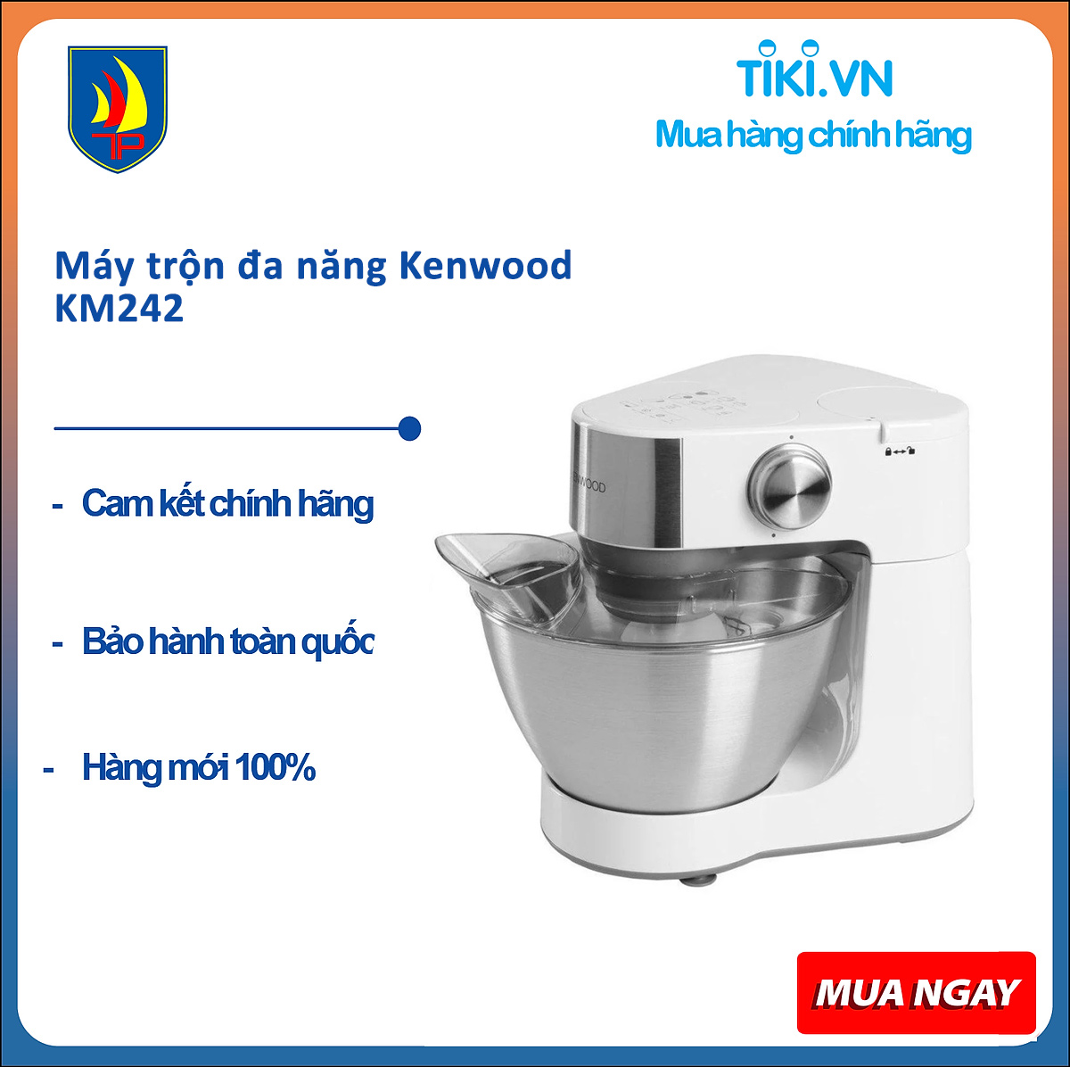 Máy trộn đa năng Kenwood KM242 - Hàng chính hãng