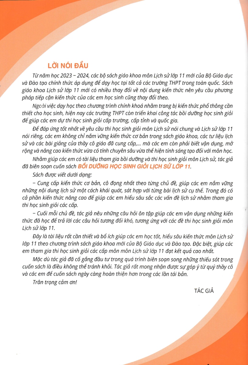 ND - Bồi Dưỡng Học Sinh Giỏi Lịch Sử 11