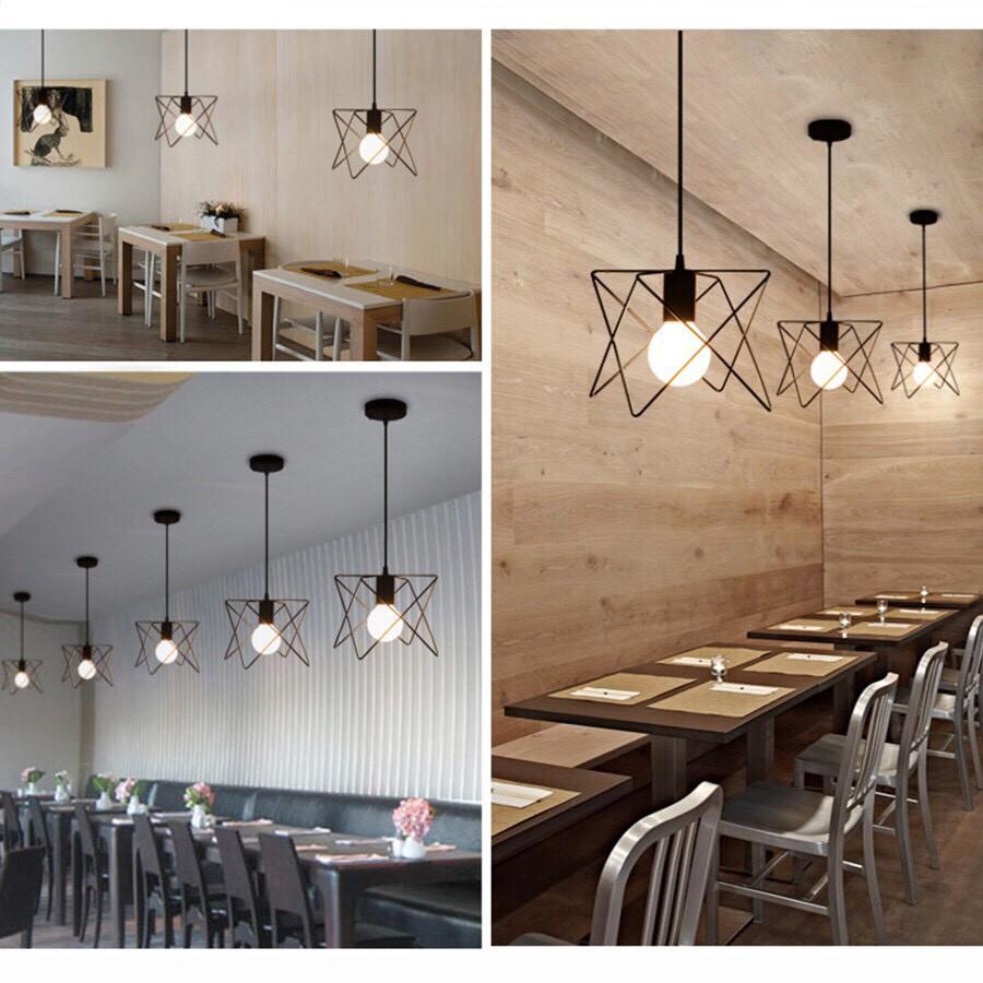 ĐÈN THẢ SAO TRANG TRÍ TRẦN NHÀ CỰC ĐẸP - TẶNG KÈM BÓNG LED 5W