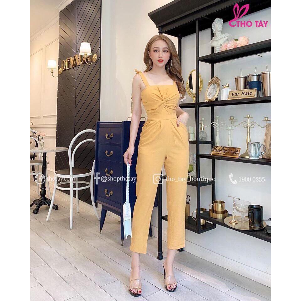 Jumpsuit nữ 2 dây ( có mút ngực )