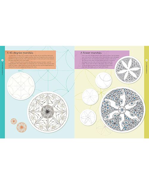 Drawing Zentangle Mandalas