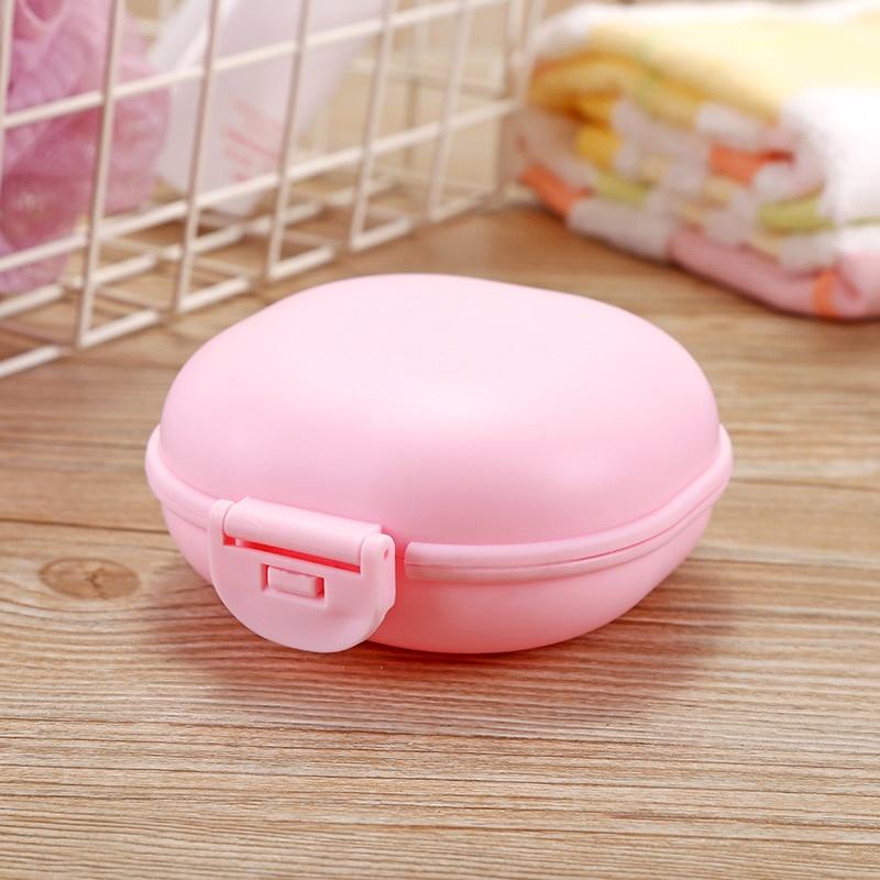 1PC Bathroom Soap Case Dish Plate Case Home Shower Travel Hiking Holder Container Portable Soap Box Dispenser Soap Rack With Lid