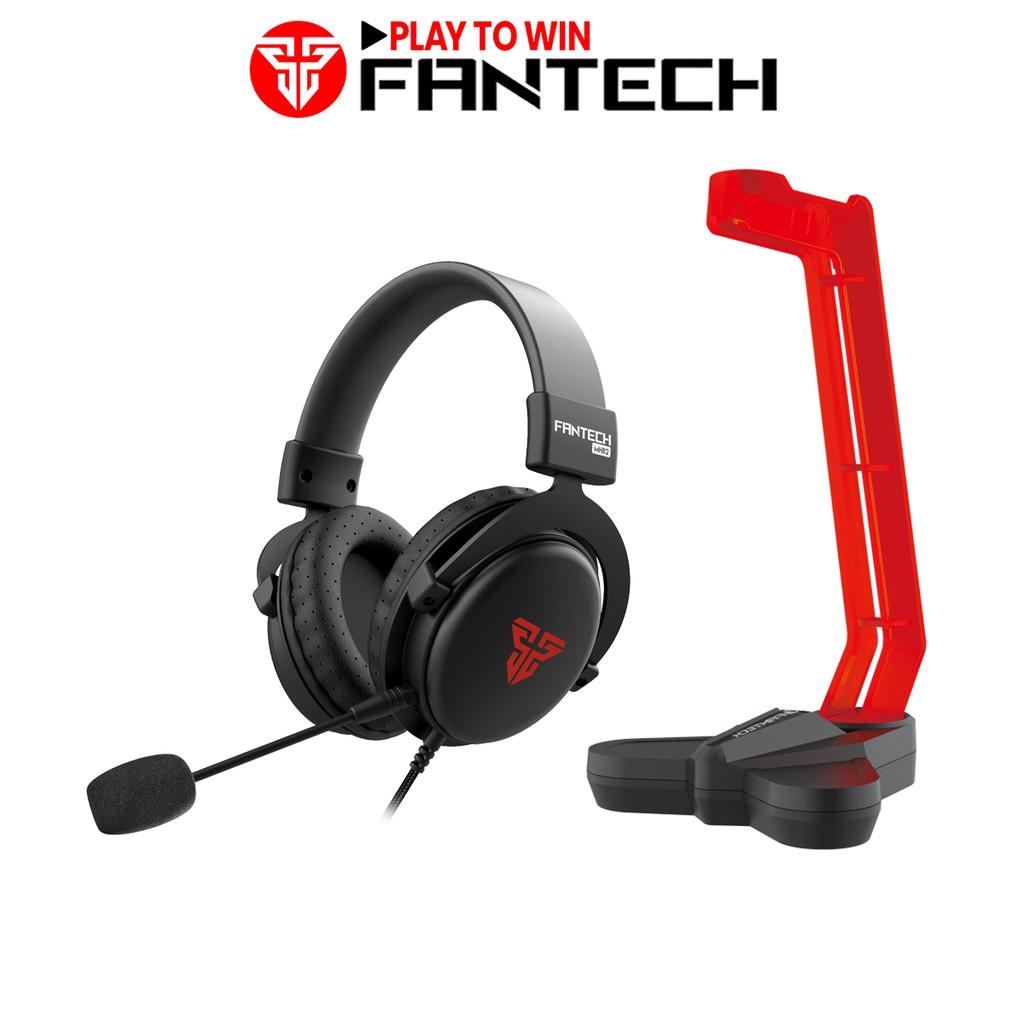 Combo FANTECH MultiPlatform Audio Tai Nghe MH82 + Giá Đỡ - Hàng chính hãng