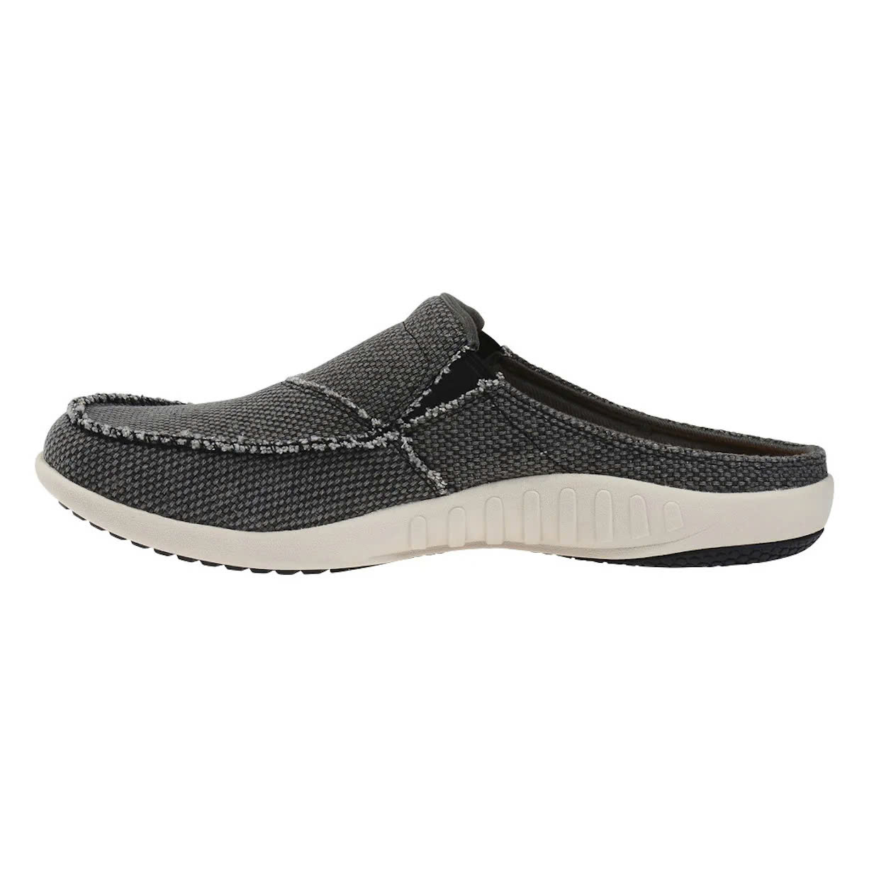 Giày lười sức khỏe nữ Spenco Siesta Charcoal - Giày sục đệm nâng vòm cho người đứng lâu, hoạt động nhiều