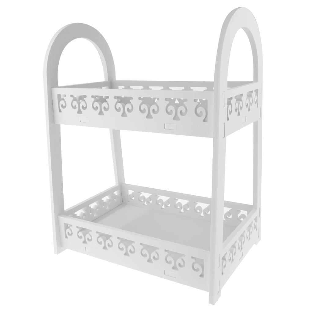 Shelf Storage Organiser -Home Bathroom, Bedroom, Kitchen,Office Display Rack