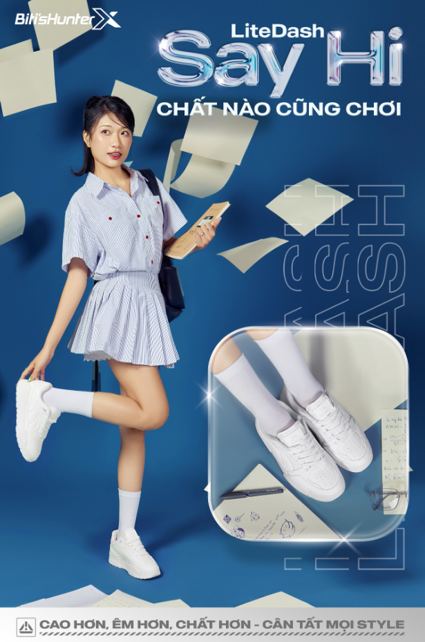 Giày Thể Thao Nữ Biti’s Hunter X LiteDash 2k24 HSW007500