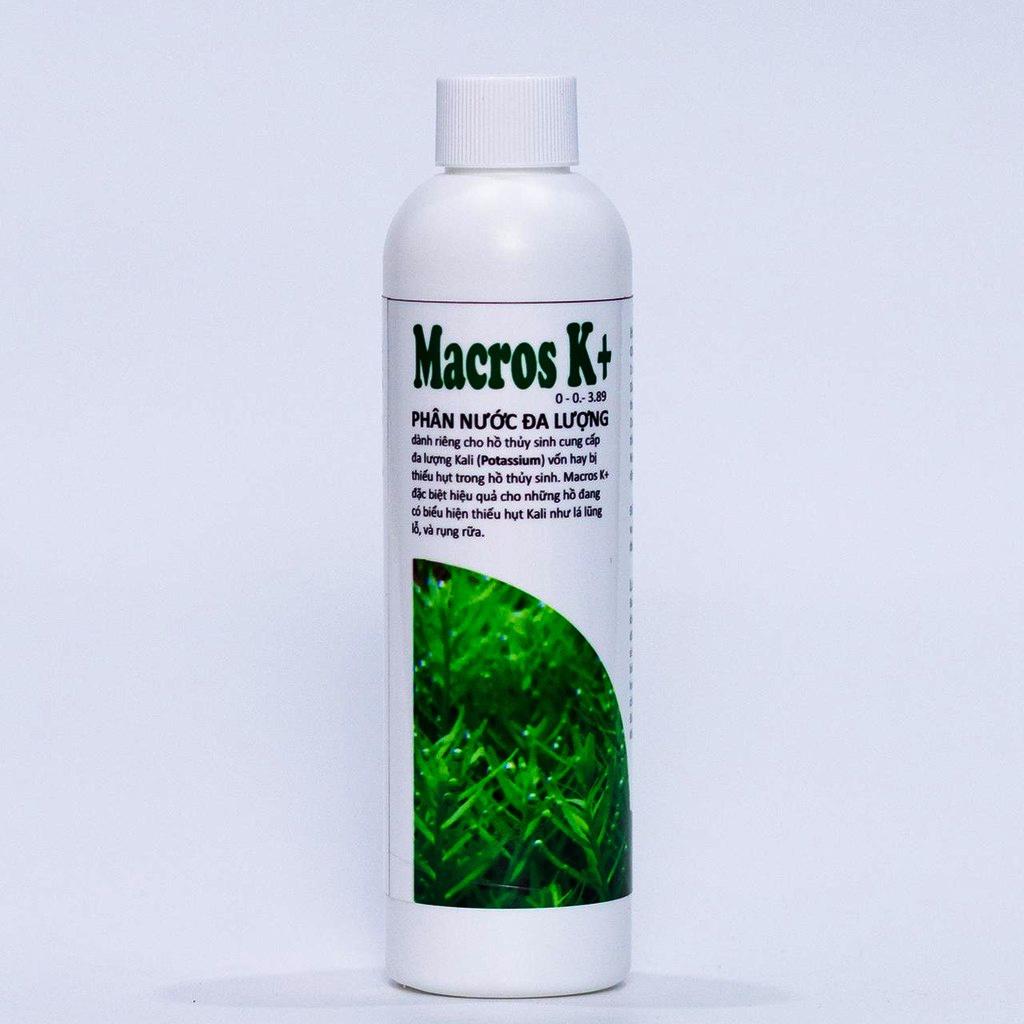 Phân nước thủy sinh cung cấp Kali Macros K+ - Phân Nước Cung Cấp Kali Cho Cây Thuỷ Sinh - Phụ kiện thủy sinh - shopleo