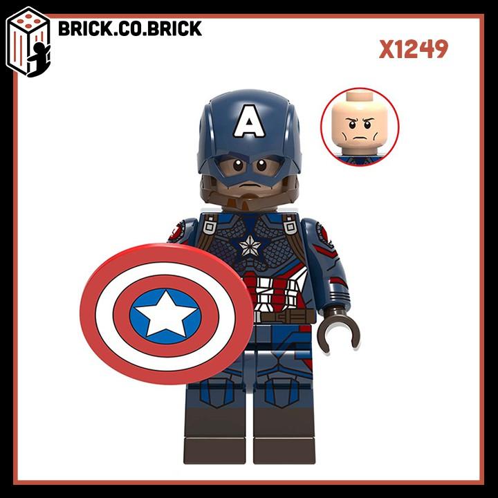 Đồ chơi Lắp ráp minifig Super heroes trong phim End Game Black Widow Hawkeye Infinity War X0256