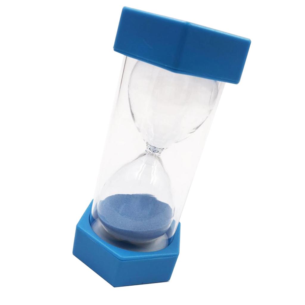 Six Angles Sand Timer Colorful Hourglass Sandglass Timer Sand Clock Timer for Games Classroom Home Office