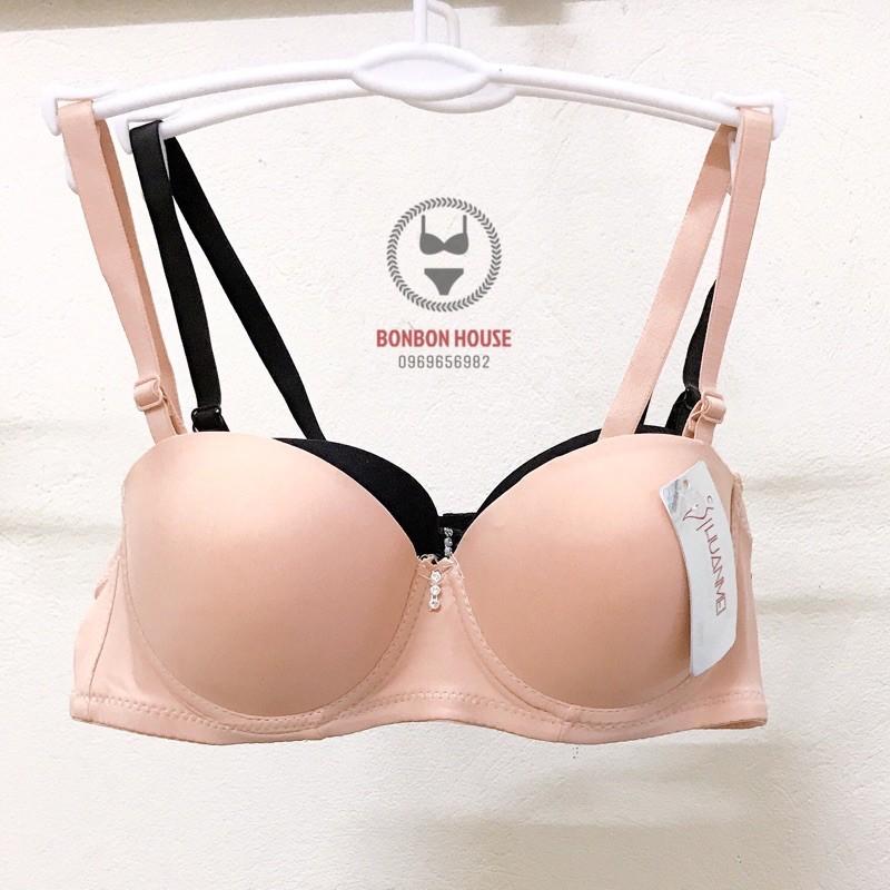 Áo Ngực Quả Ngang Đệm Mỏng Có Gọng