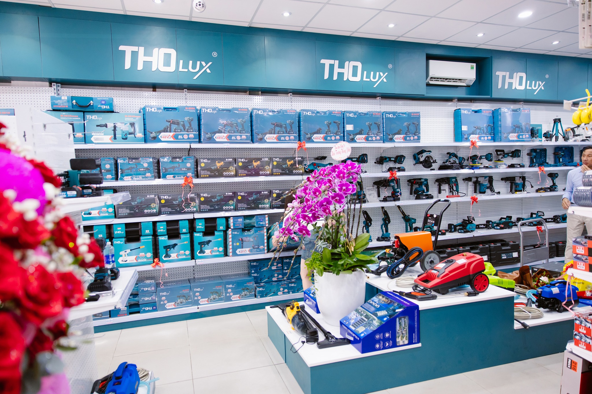 Máy hàn que điện tử Tholux MMA-300 Dải dòng hàn 0-300A