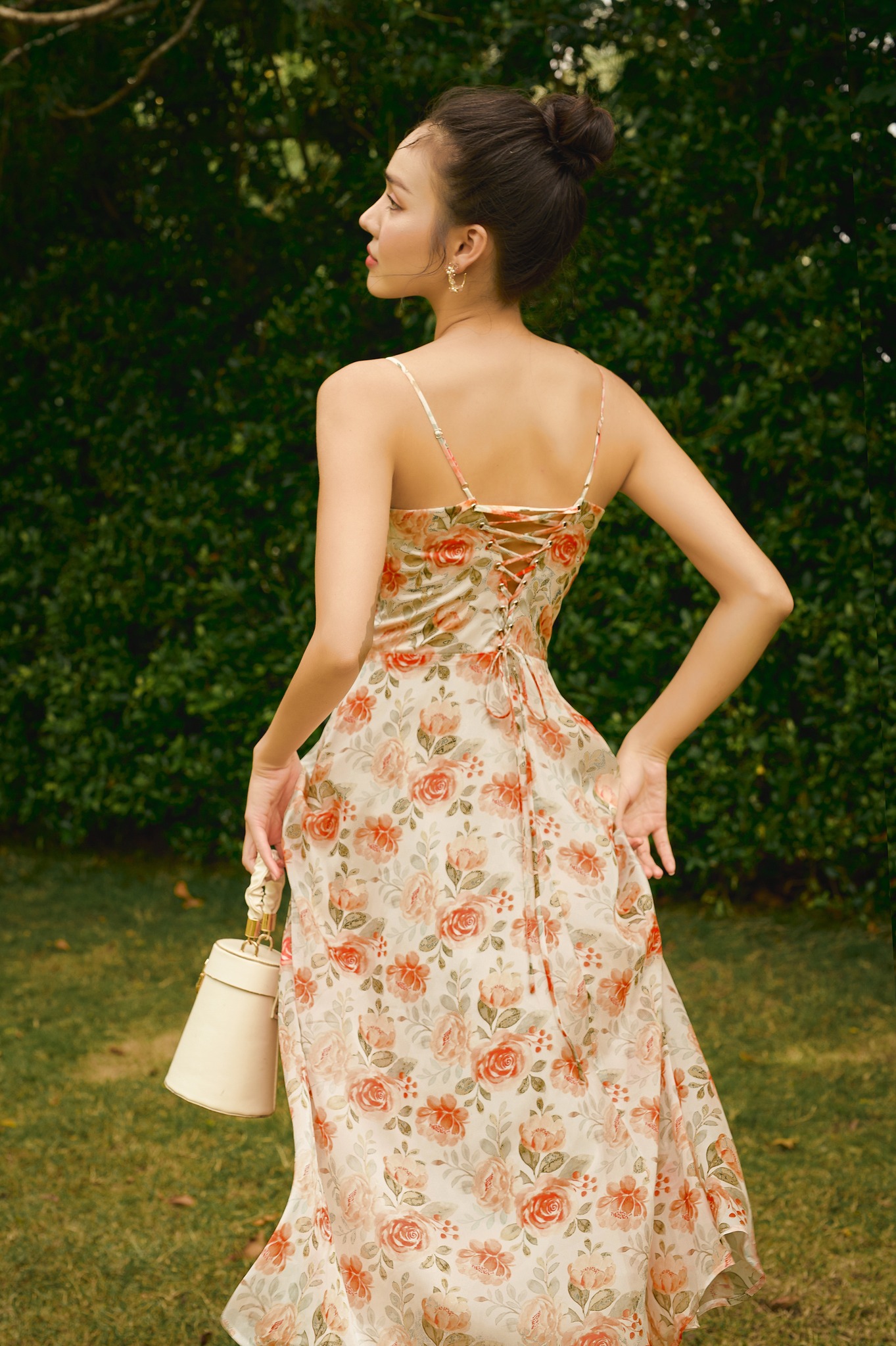 OLV - Đầm Tea Rose Straps Dress