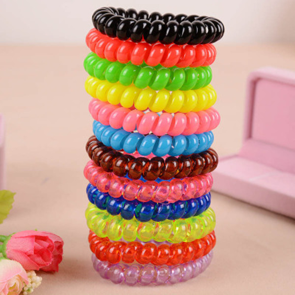 SET 3 DÂY CỘT TÓC LO XO CHẮC CHẮN - NHIỀU MÀU PHÙ HỢP VỚI NHIỀU KIỂU TRANG PHỤC