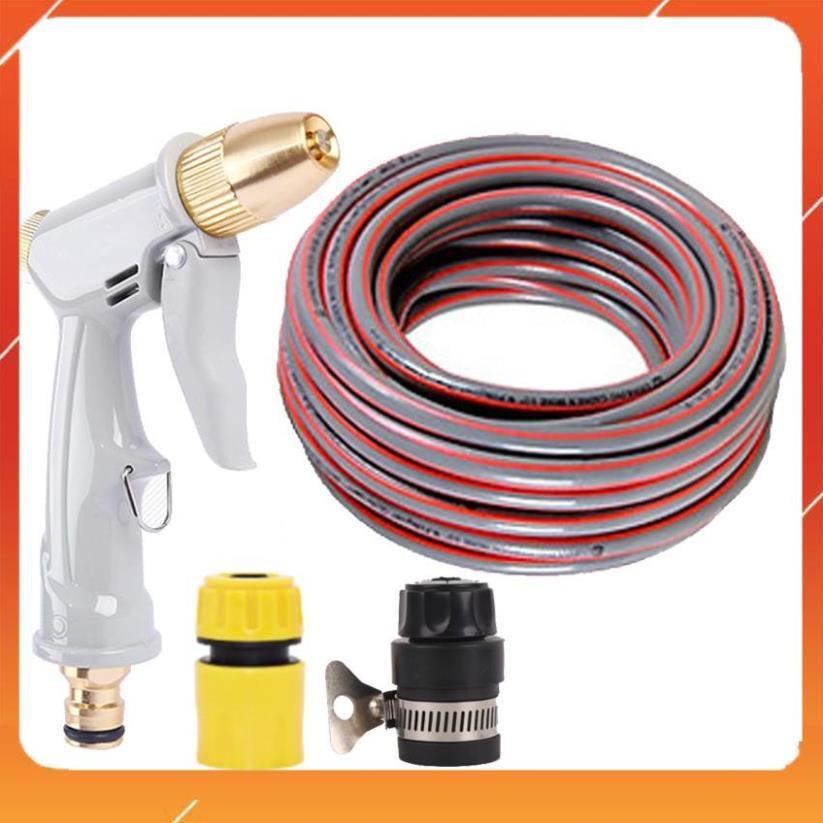 Bộ dây và vòi xịt rửa xe tưới cây tăng áp 3-5M 206846