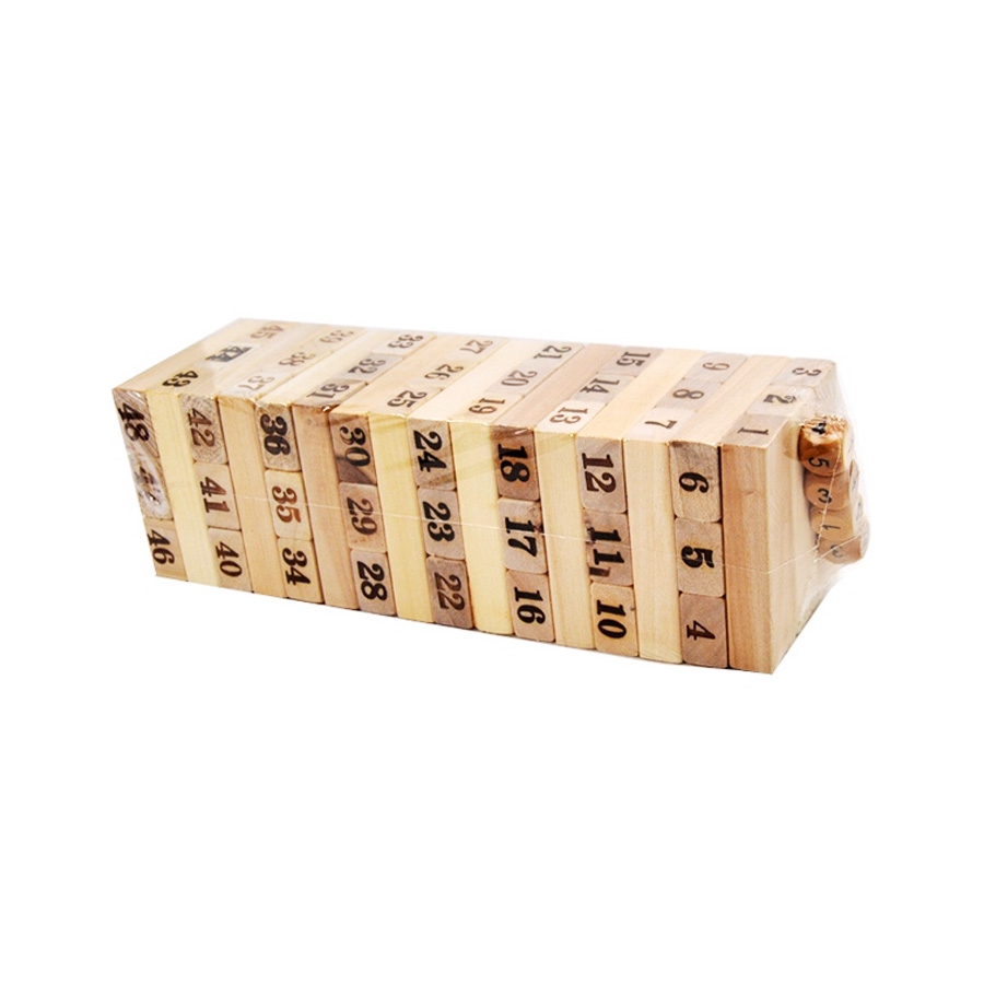 Rút Gỗ 48PCs - Gỗ Cao Cấp Tự Nhiên