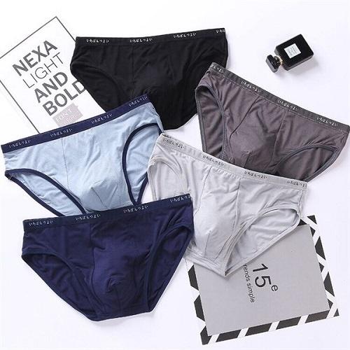 Hộp 5 Quần Lót Tam Giác Nam Cotton Cao Cấp Xuất Nhật