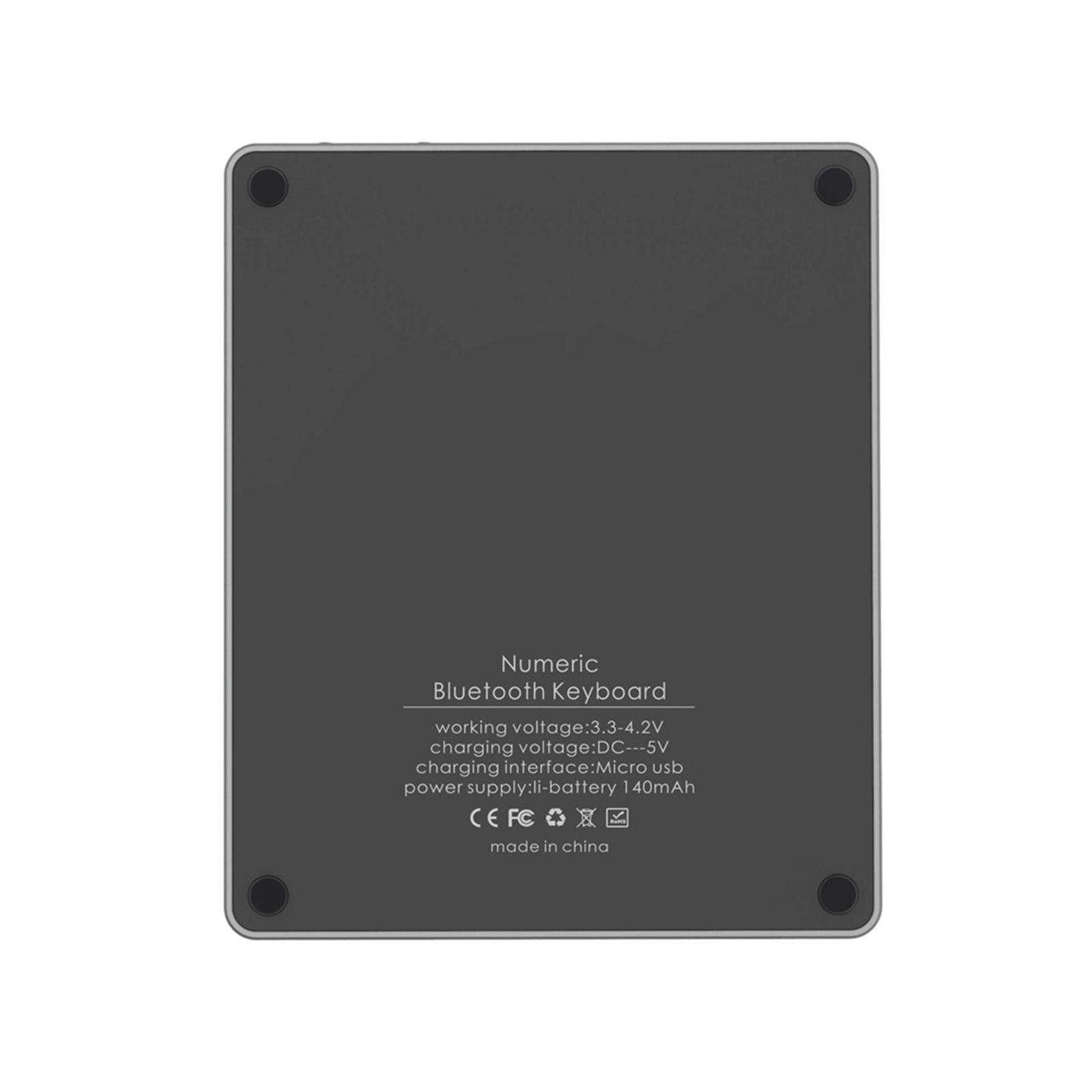 Financial Accounting Number Pad Multi Function Grey