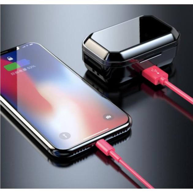 _Tai nghe nhét tai chống ồn Bluetooth G02-TWS tích hợp pin sạc dự phòng 3300mah - AsiaMart