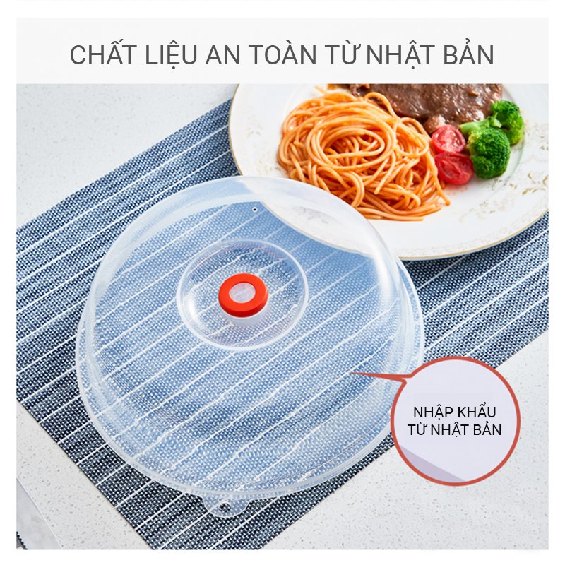 Combo 2 nắp đậy dùng cho lò vi sóng nội địa Nhật Bản