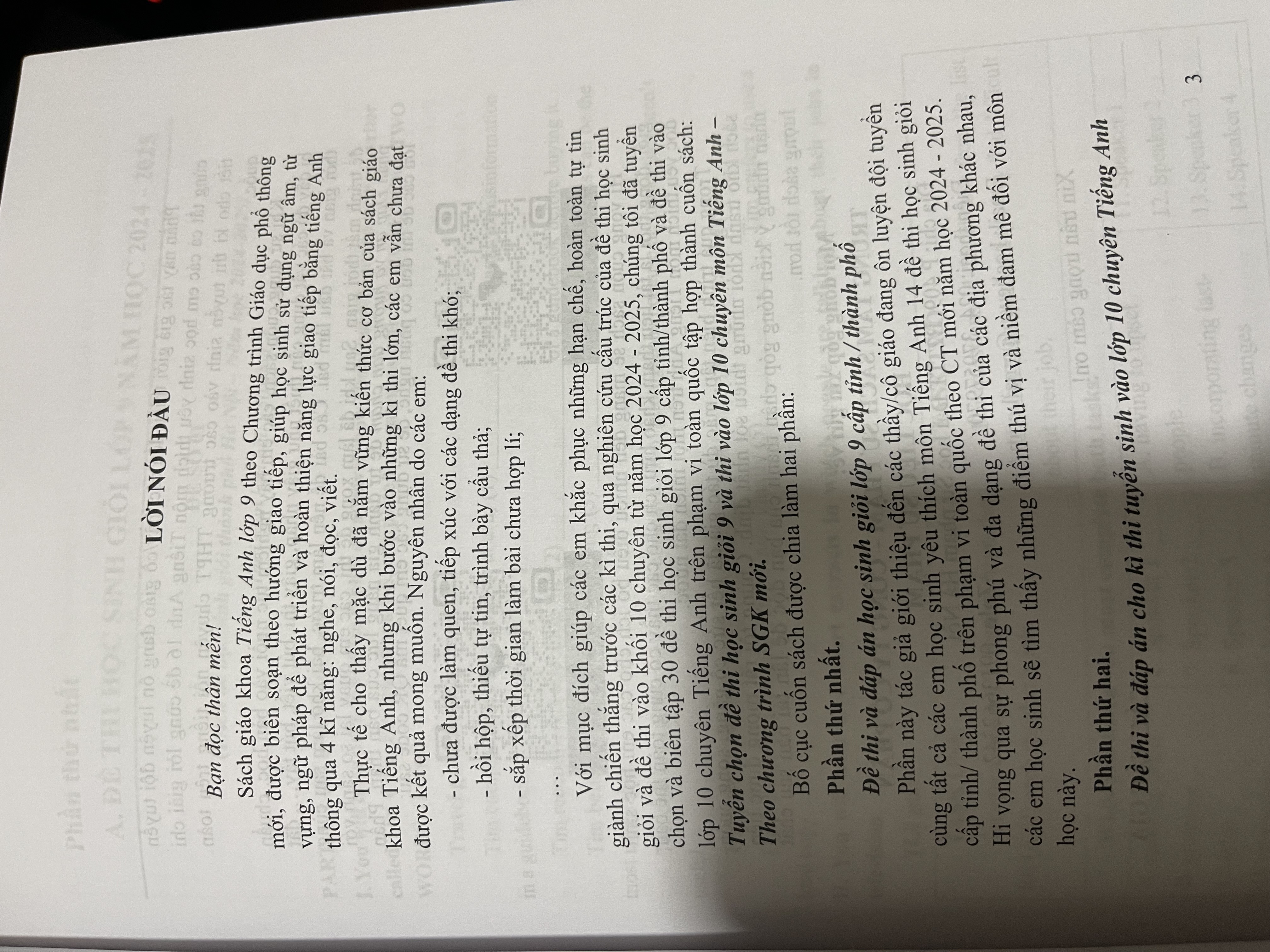 tuyển chọn đề thi học sinh giỏi 9 và thi vào lớp 10 chuyên môn tiếng anh
