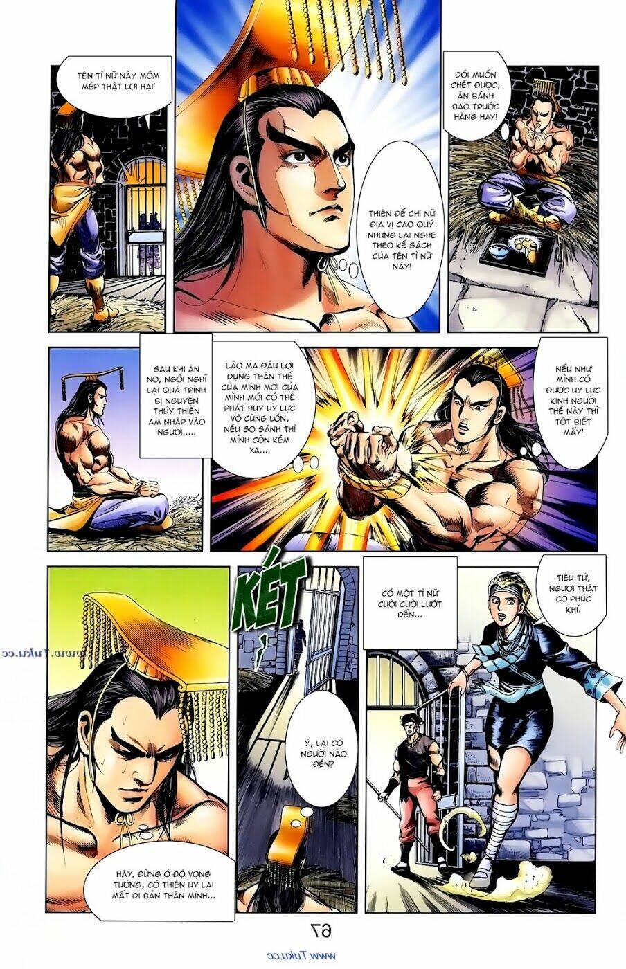 thiên tử truyền kỳ 1 - cơ phát khai chu bản chapter 104 11