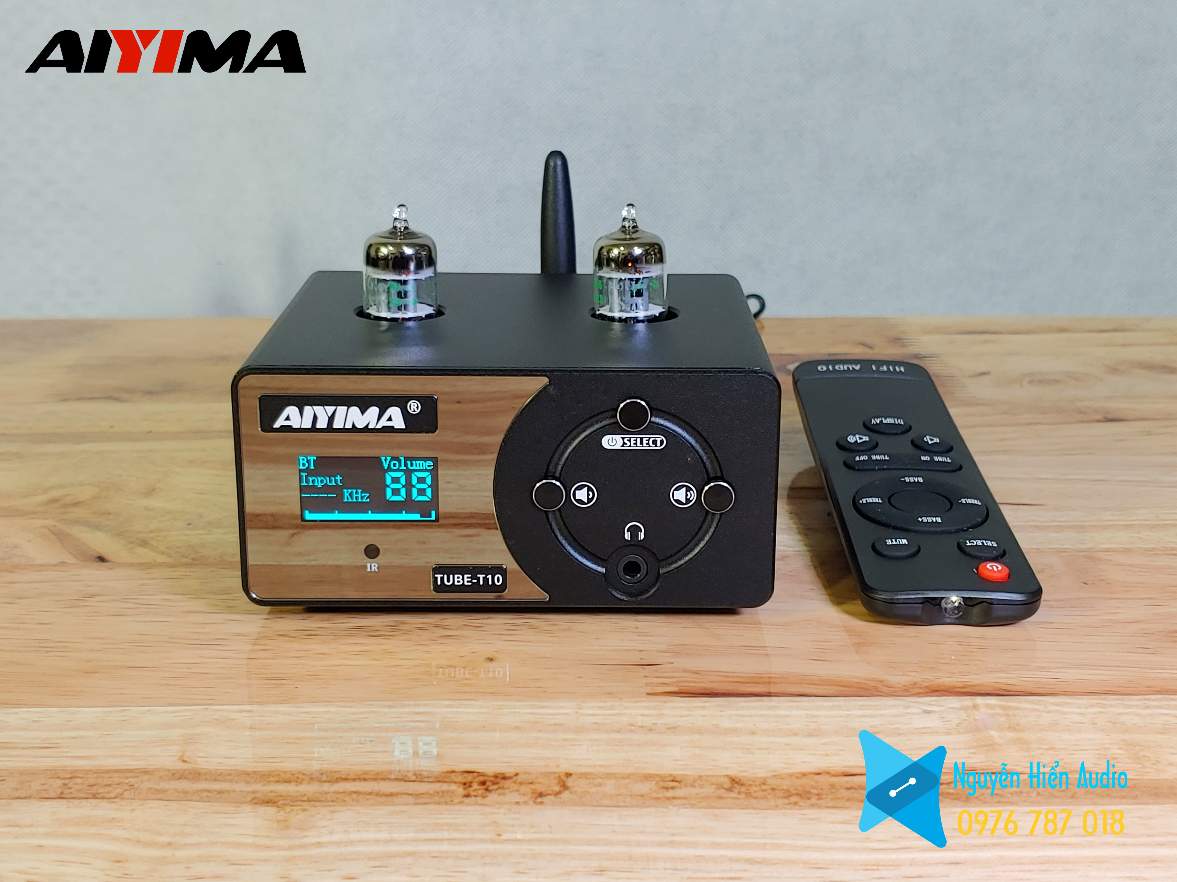 Bộ giải mã DAC kết hợp pre đèn AIYIMA Tube T10 (24bit/192khz) hàng chính hãng AIYIMA