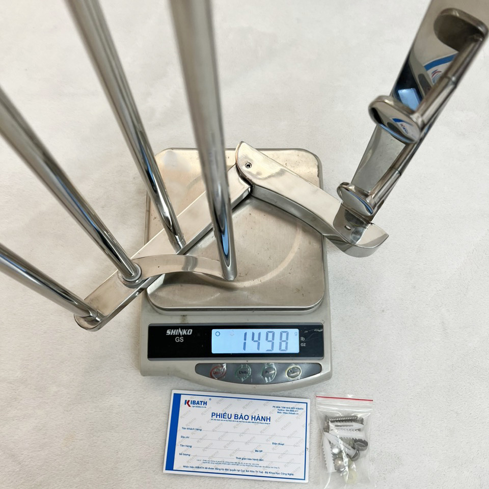Máng khăn đa năng Kibath Inox SUS 304, KB-912