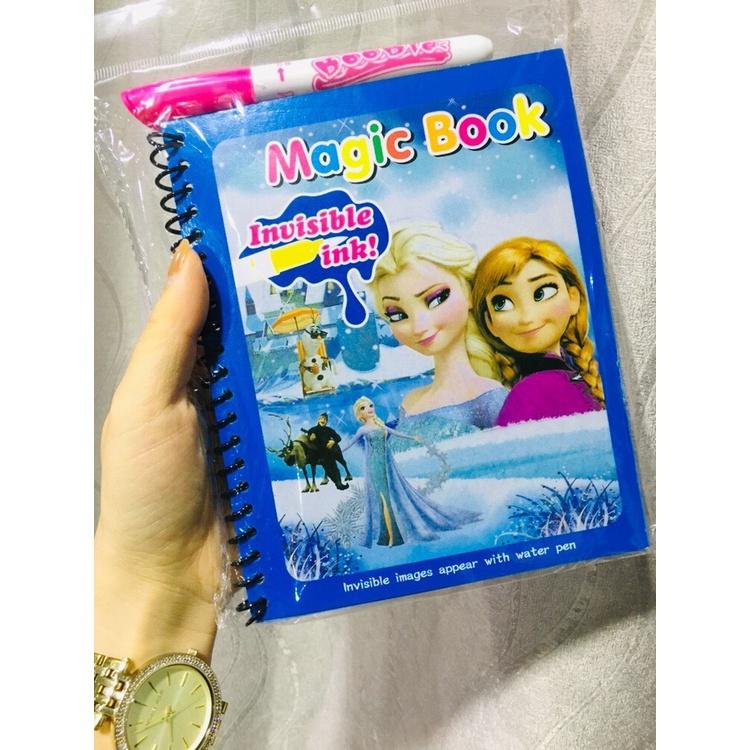 Tranh Tô Màu Nước Ma Thuật, Tập Tô Thần Kỳ Tự Xóa, Tái Sử Dụng Magic water book