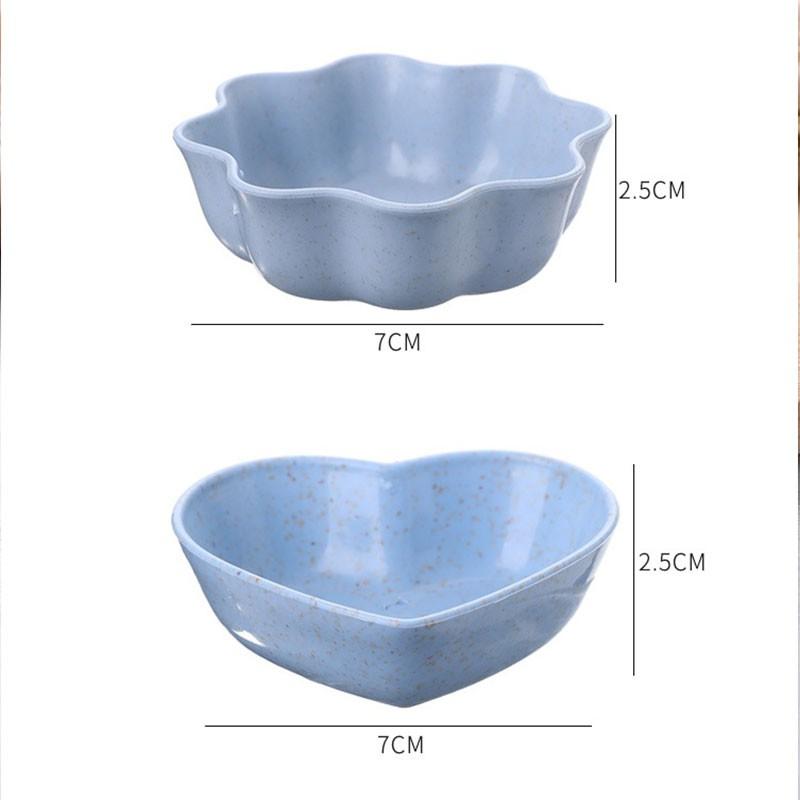 Chén Đựng Nước Chấm Gia Vị Chén Cho Bé Ăn Dặm Làm Từ Lúa Mạch