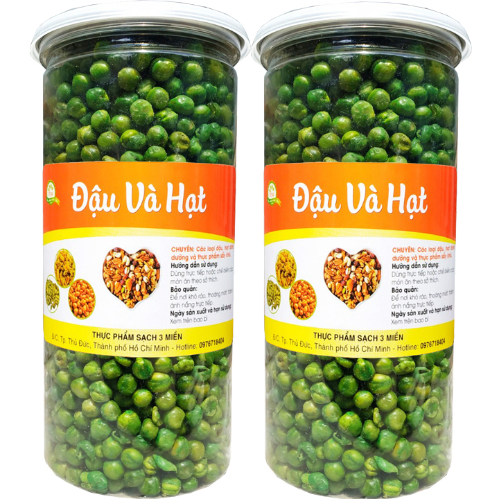 500G ĐẬU HÀ LAN MUỐI HIỆU TÂN LỘC PHÁT (HŨ PET)