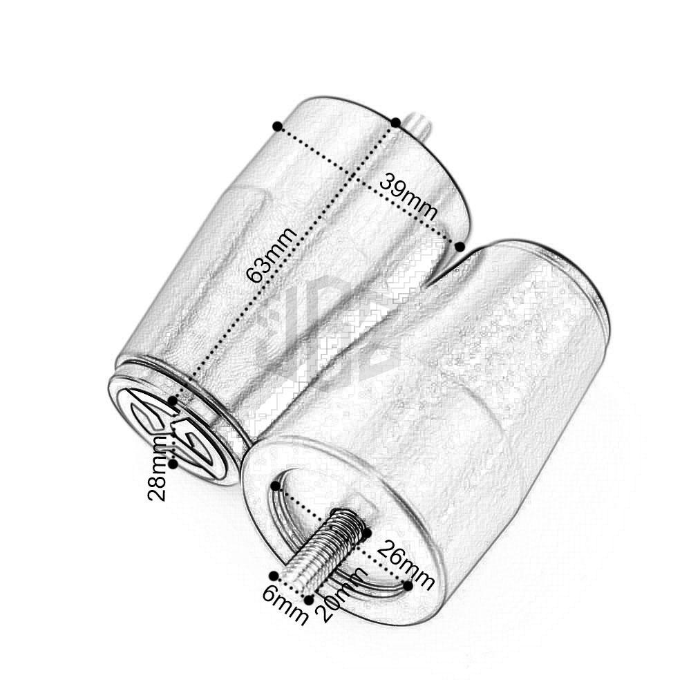 Nút Gắn Tay Lái Xe Máy Chống Trượt Tiện Dụng Cho VESPA GTS 200 250 300 Sprint Primavera LT LX GT GTV 125 150