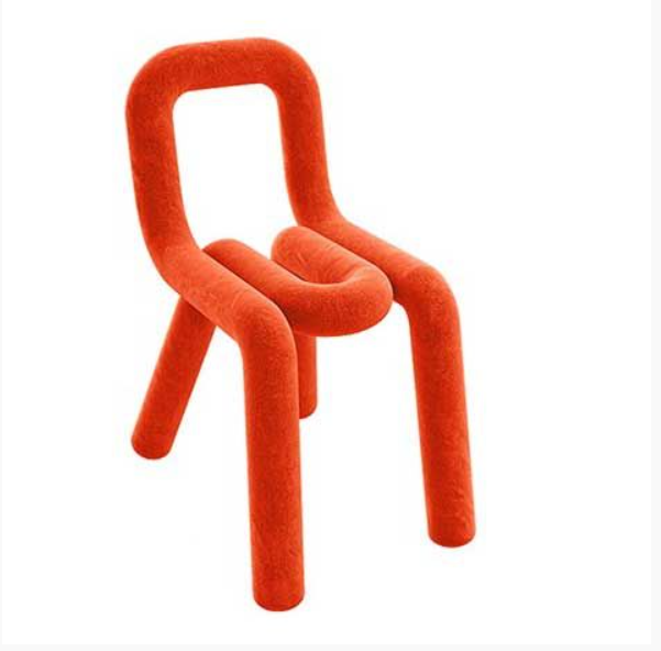 Ghế ngồi phòng ăn Juno Sofa BOLD1CT decor chân sắt nỉ nhung