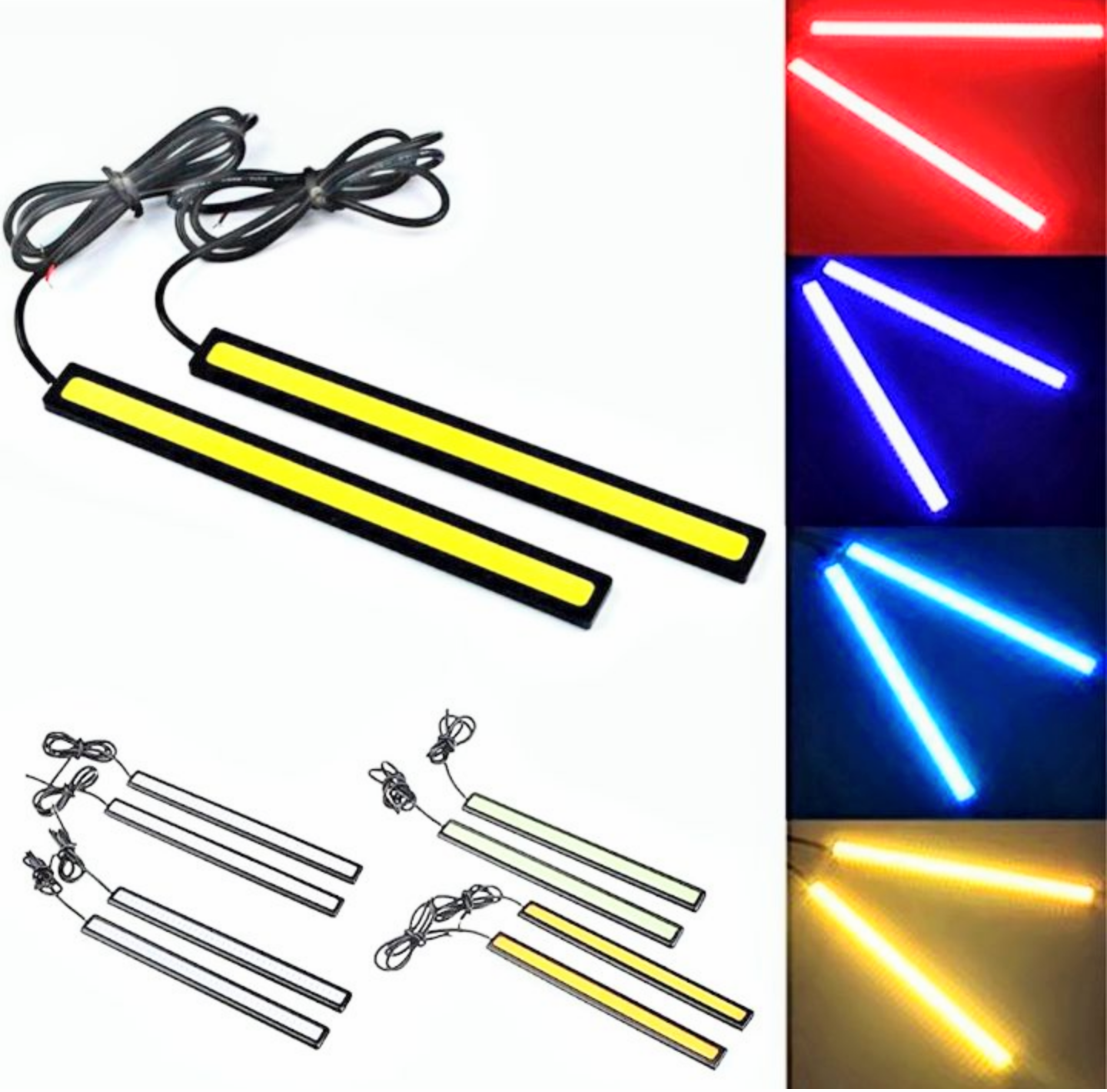 CỰC CHẤT ĐẸP VỚI 2 THANH ĐÈN LED TRANG TRÍ XE MÁY VÀ ÔTÔ XE HƠI HÀNG CAO CẤP