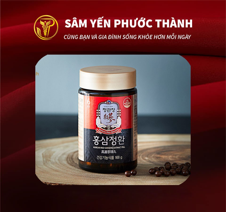 Viên tinh chất hồng sâm KGC Extract Pills 168g