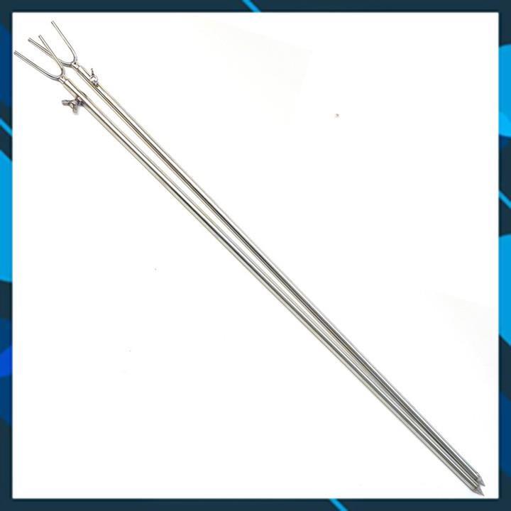 Chống cần câu cá inox dài chữ Y Chống Cần Câu Đài, Chống Cần Đại Lý Đồ Câu Cá