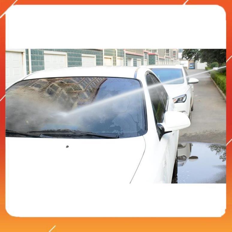 Bộ dây vòi xịt nước rửa xe,tưới cây tăng áp 3 lần 7-10m