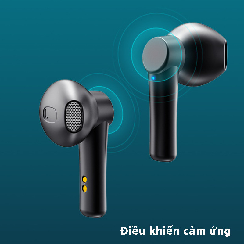Tai nghe True wireless earbuds Bluetooth nhét tai không dây Cao cấp Hàng Chính Hãng