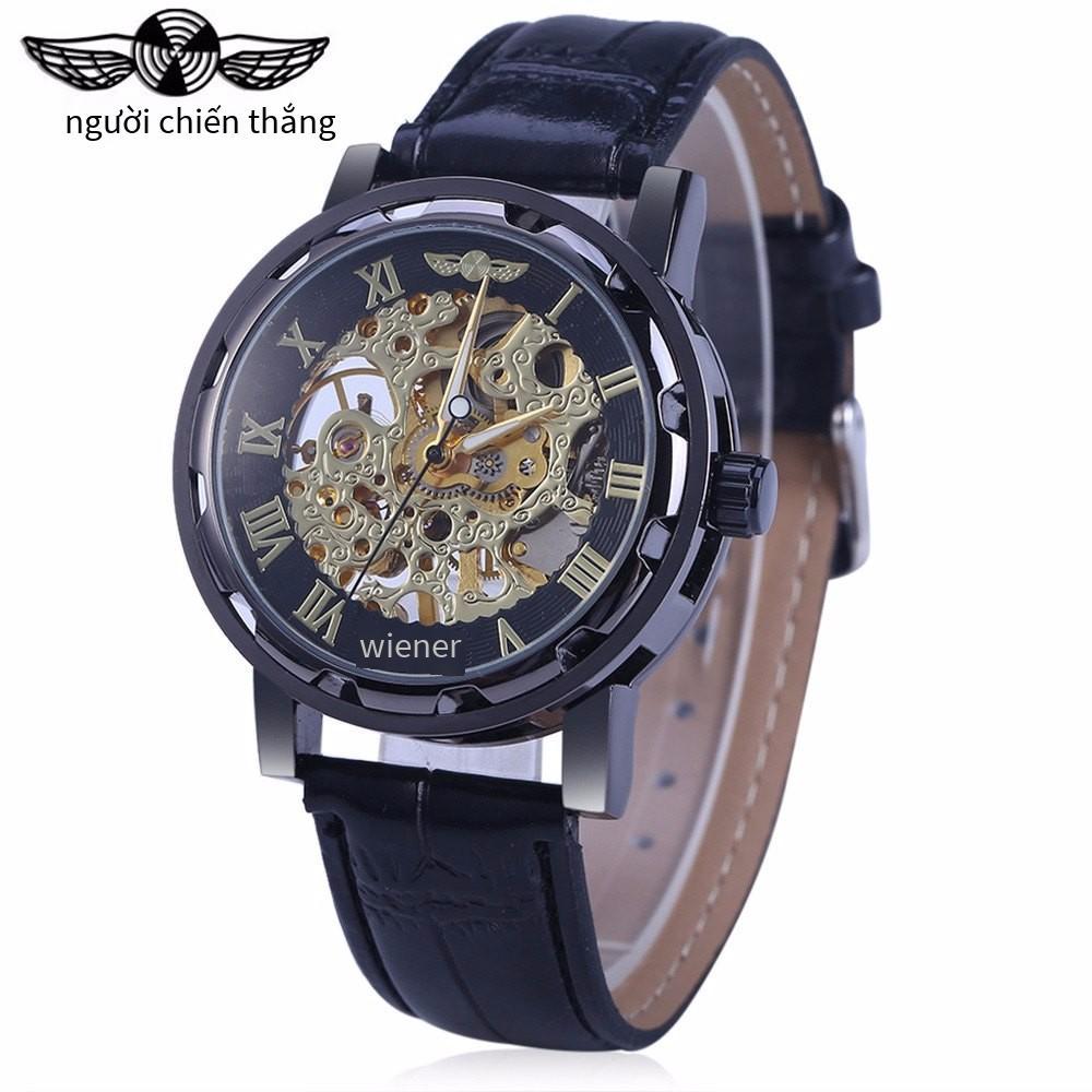 Người chiến thắng giá thấp nhất 614 ngày rỗng phong cách retro đồng hồ cơ hướng dẫn sử dụng kinh doanh cho nam giới