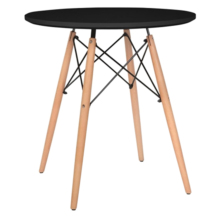 Bàn tròn Eiffel chân gỗ IBIE