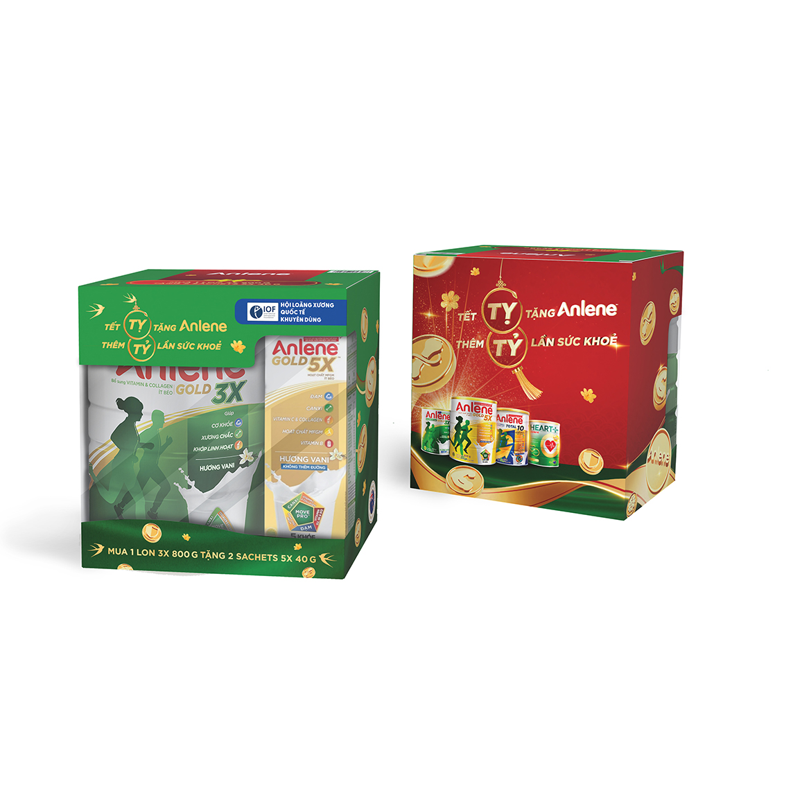 Combo 3 TPBS Anlene TOTAL 10 lon 800g tặng máy vắt cam