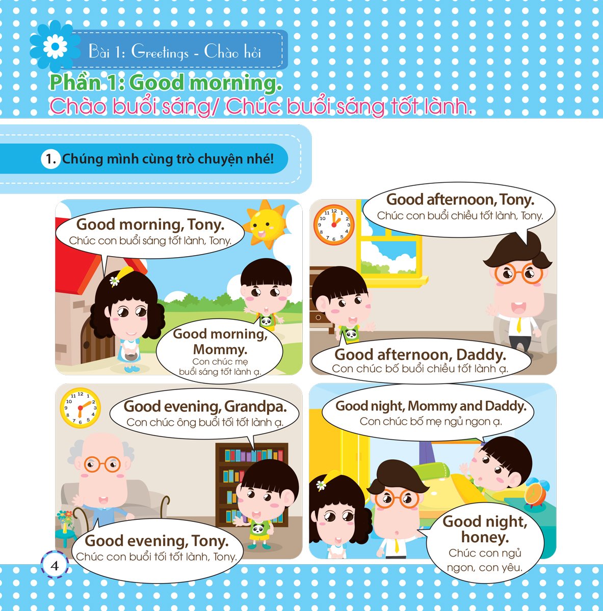 Tiếng Anh Cơ Bản Cho Trẻ Em - Các Mẫu Câu Giao Tiếp - I Can... - Tớ Có Thể... _DTI