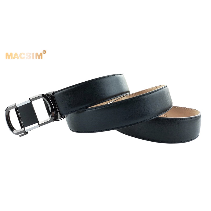 Thắt lưng nam da thật cao cấp nhãn hiệu Macsim MS041